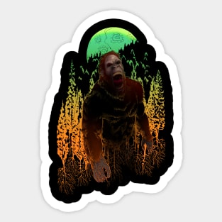 Sasquatch Berserker Sticker